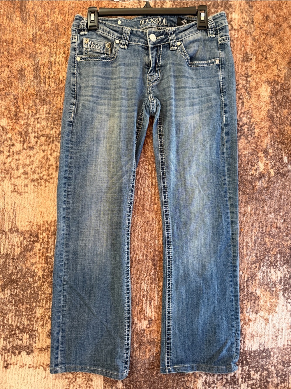 Rock and Roll Denim Cowgirl Jeans Y2K #0106
